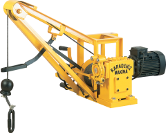 Sessiz İnşaat Vinci 500kg Trifaze