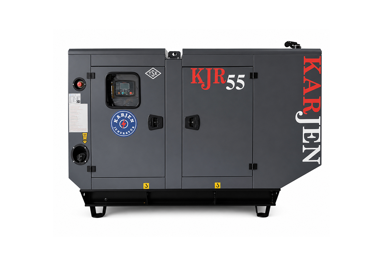55kva 55 Kva Kabinli Otomatik Jeneratör - Görsel 1