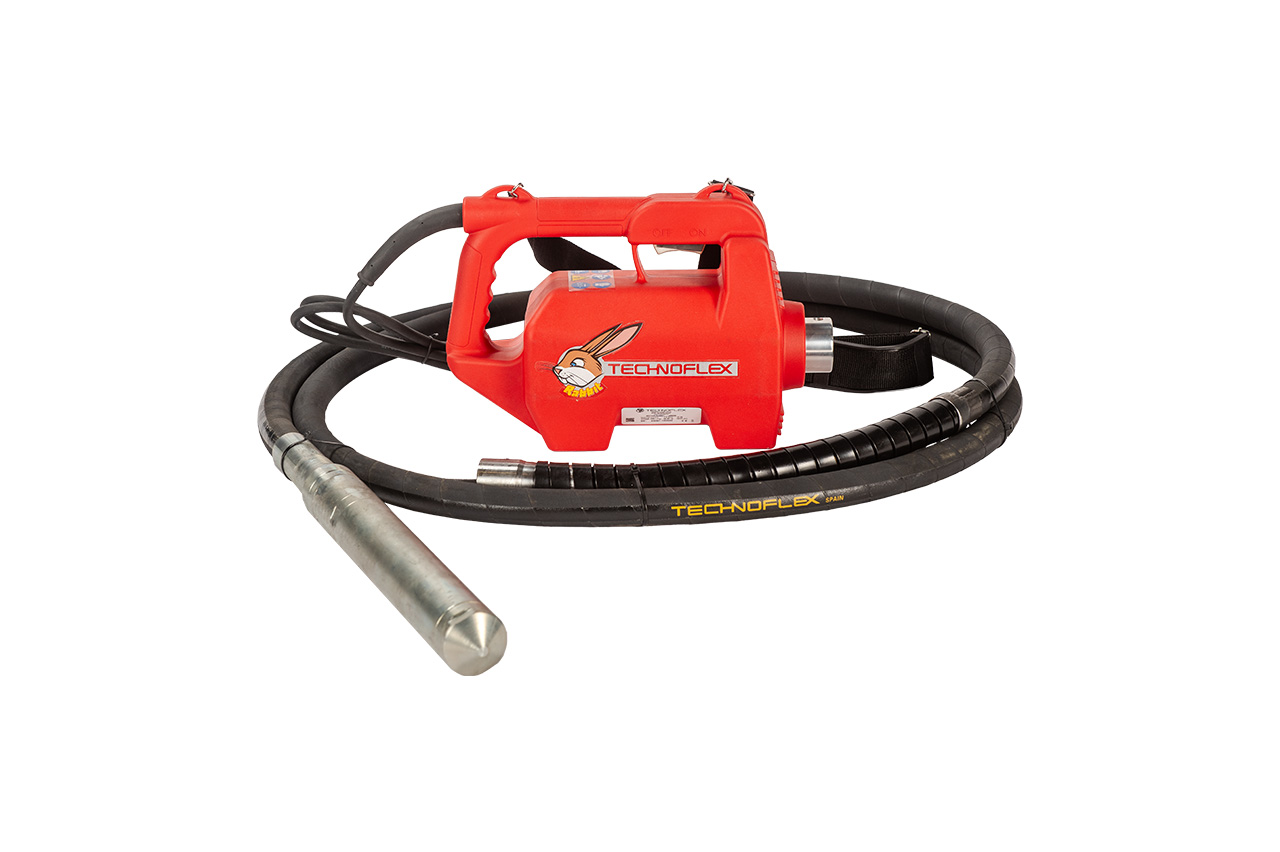 Rabbit Beton Vibratörü 6 Metre Hortum 48mm Şişeli Rabbit Beton Vibratörü 6 Metre Hortum 48mm Şişeli - Görsel 1
