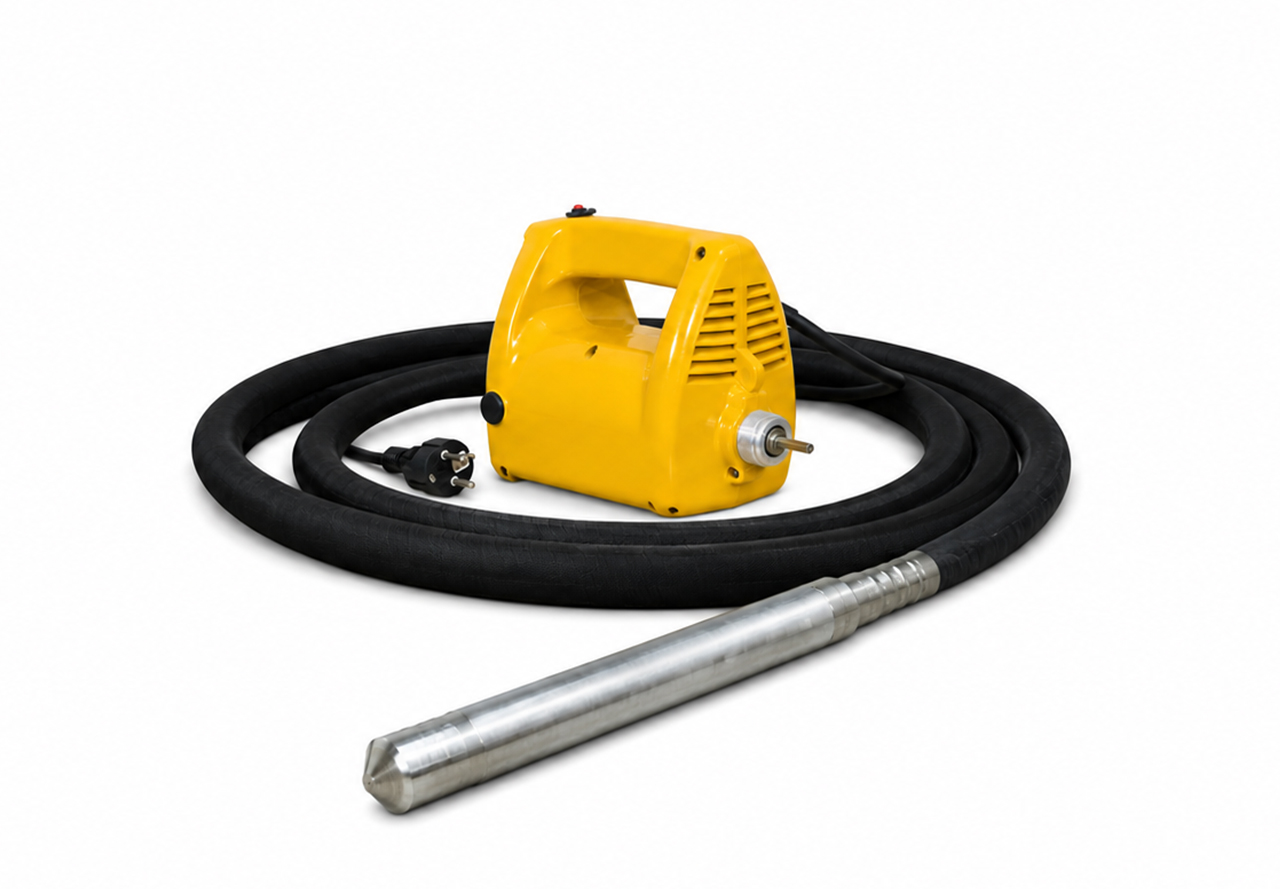 cat ihs Cat Beton Vibratörü 5 Metre Hortum 45mm Şişeli - Görsel 1